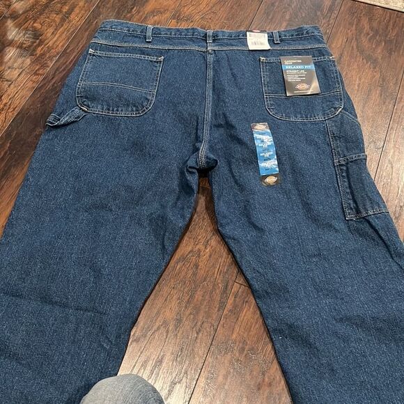 Dickies Carpenter Jeans 2007 New size 44 by 32 tool pockets hammer loop - Picture 6 of 10